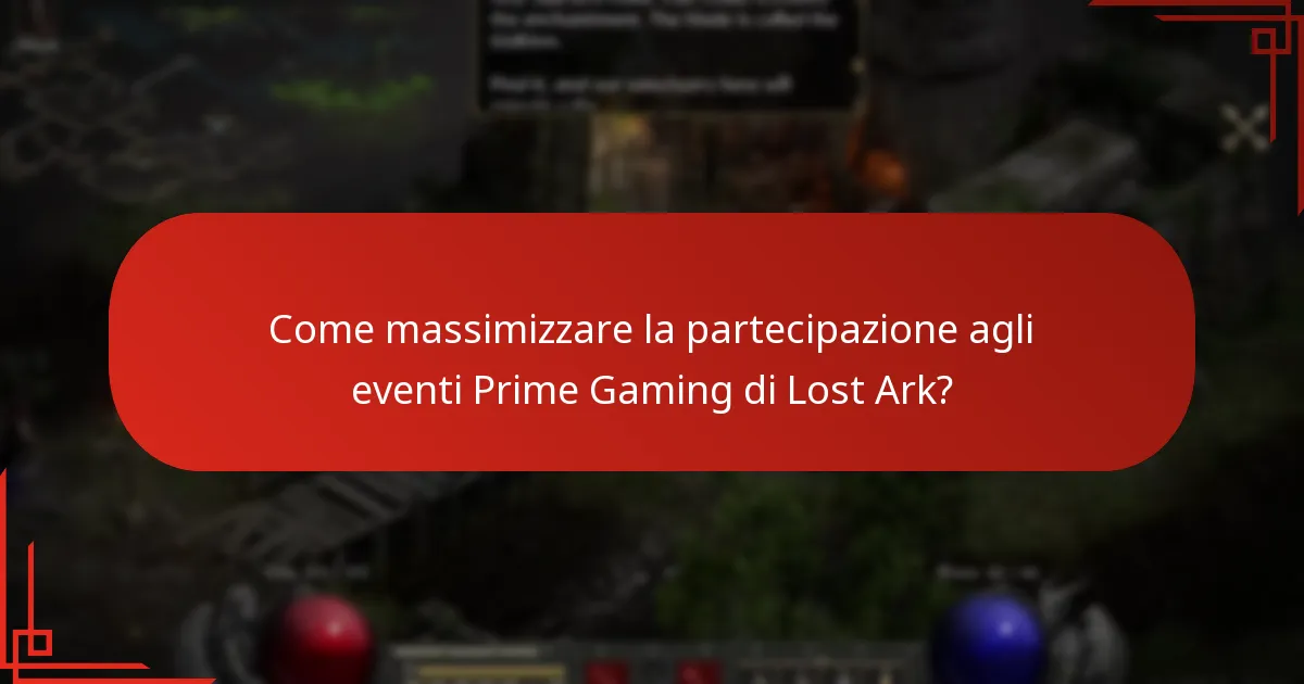 Quali ricompense possono guadagnare i giocatori dagli eventi Prime Gaming di Lost Ark?