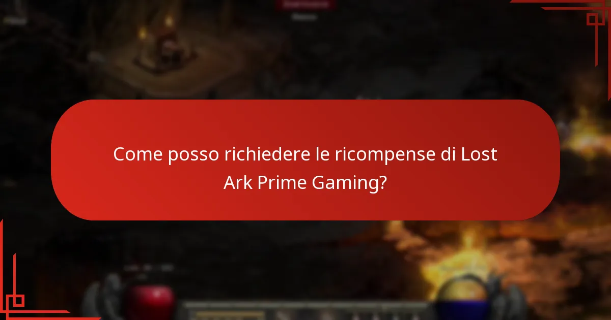 Quali sono le attuali e future ricompense di Lost Ark Prime Gaming?