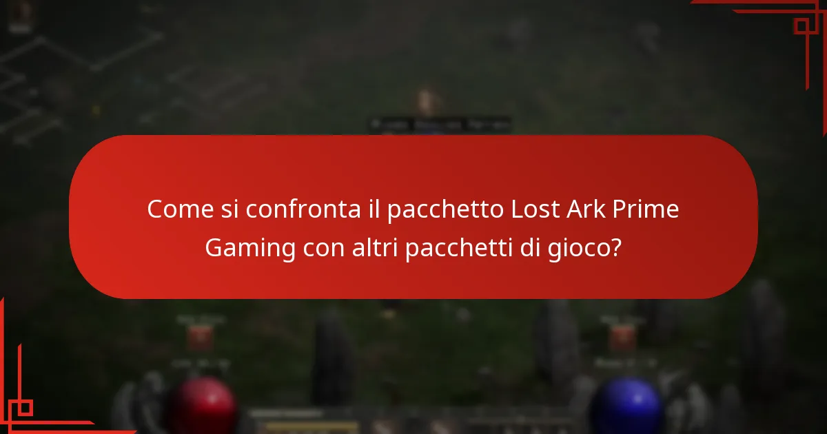 Come posso riscattare il pacchetto Lost Ark Prime Gaming?