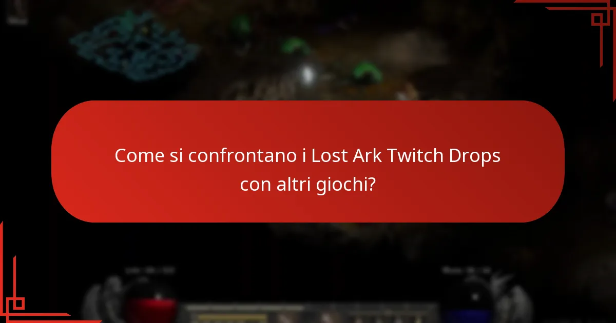 Quali ricompense sono state offerte nei Lost Ark Twitch Drops?