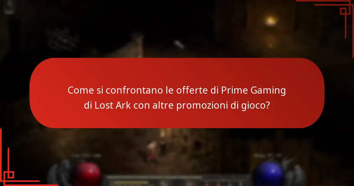 Quali offerte di Prime Gaming i giocatori possono aspettarsi per Lost Ark?