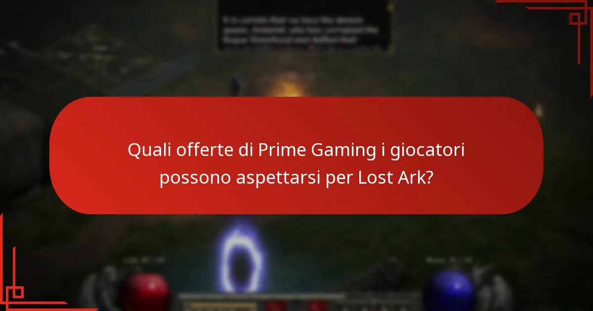 Come richiedere efficacemente le offerte di Lost Ark tramite Prime Gaming?