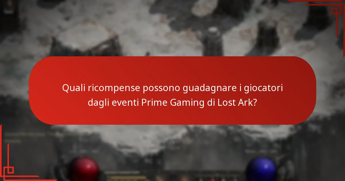 Quando si svolgono gli eventi Prime Gaming di Lost Ark?