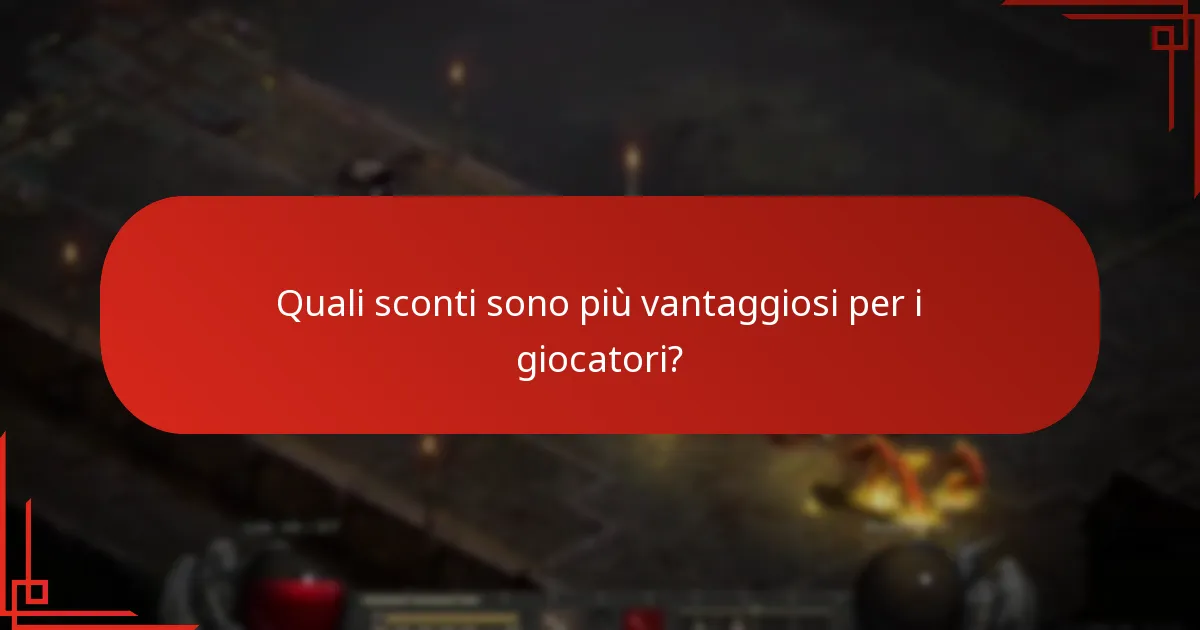 Quali sconti sono più vantaggiosi per i giocatori?