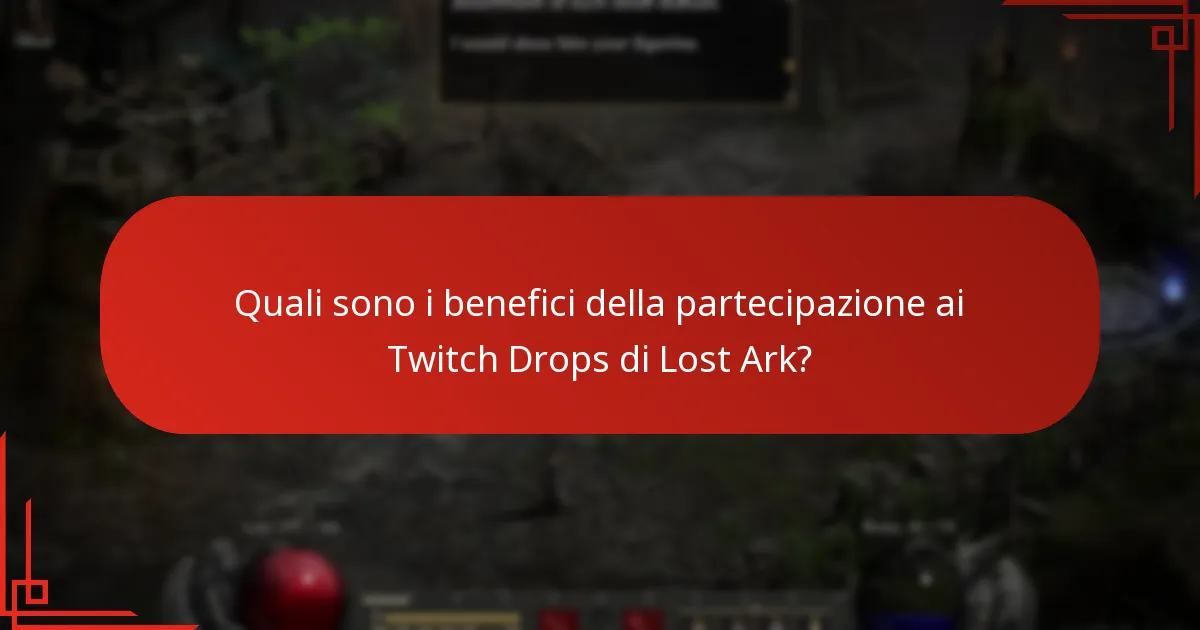Quali stream Twitch partecipano ai Drops di Lost Ark?